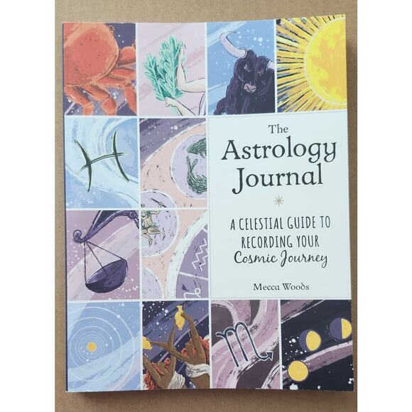 The Astrology Journal by Mecca Woods (2022), 190 pages - Picture 1 of 3